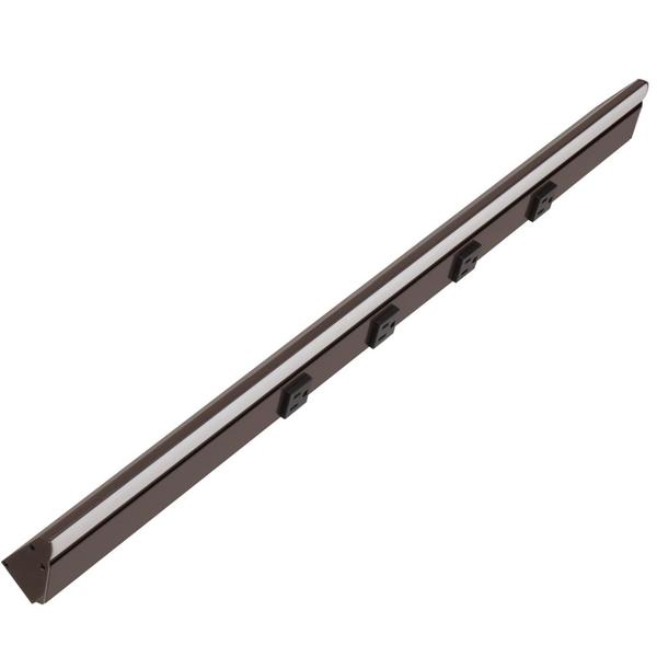 30.5" 13.8 watt 120 volt Tunable Bronze Remote Power Series LED Lighted Power Strip